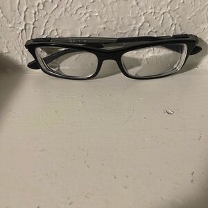 Ray-Ban Black and Clear Eyeglasses
